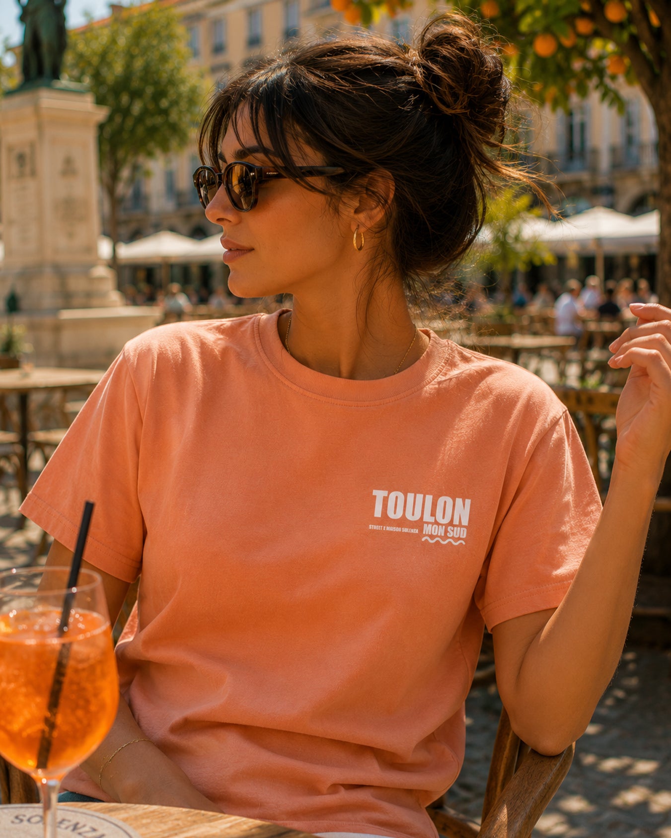 T-shirt Toulon Mon Sud pêche Unisexe