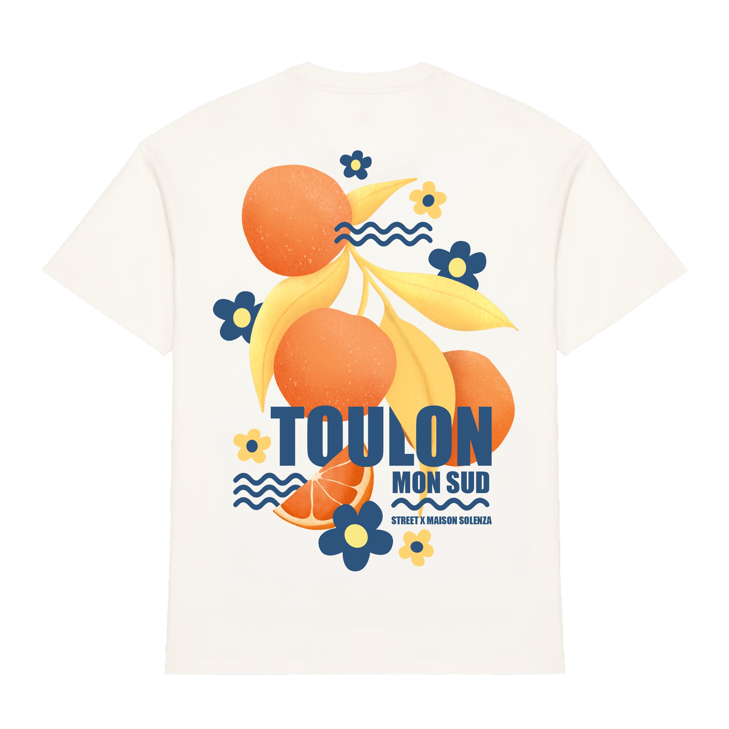 T-shirt Toulon Mon Sud ivoire Unisexe