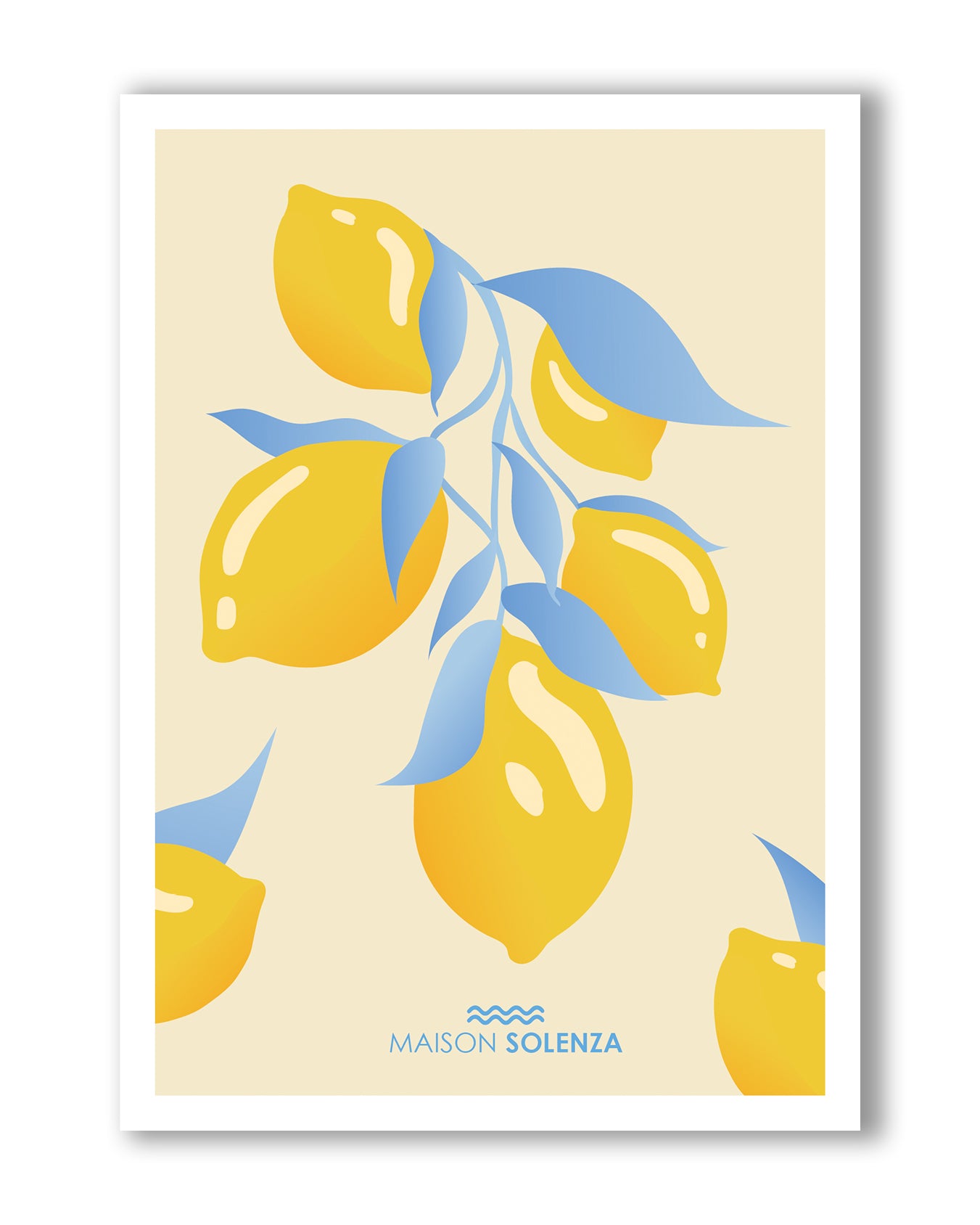 Affiche Citron Dolce Vita 50x70cm