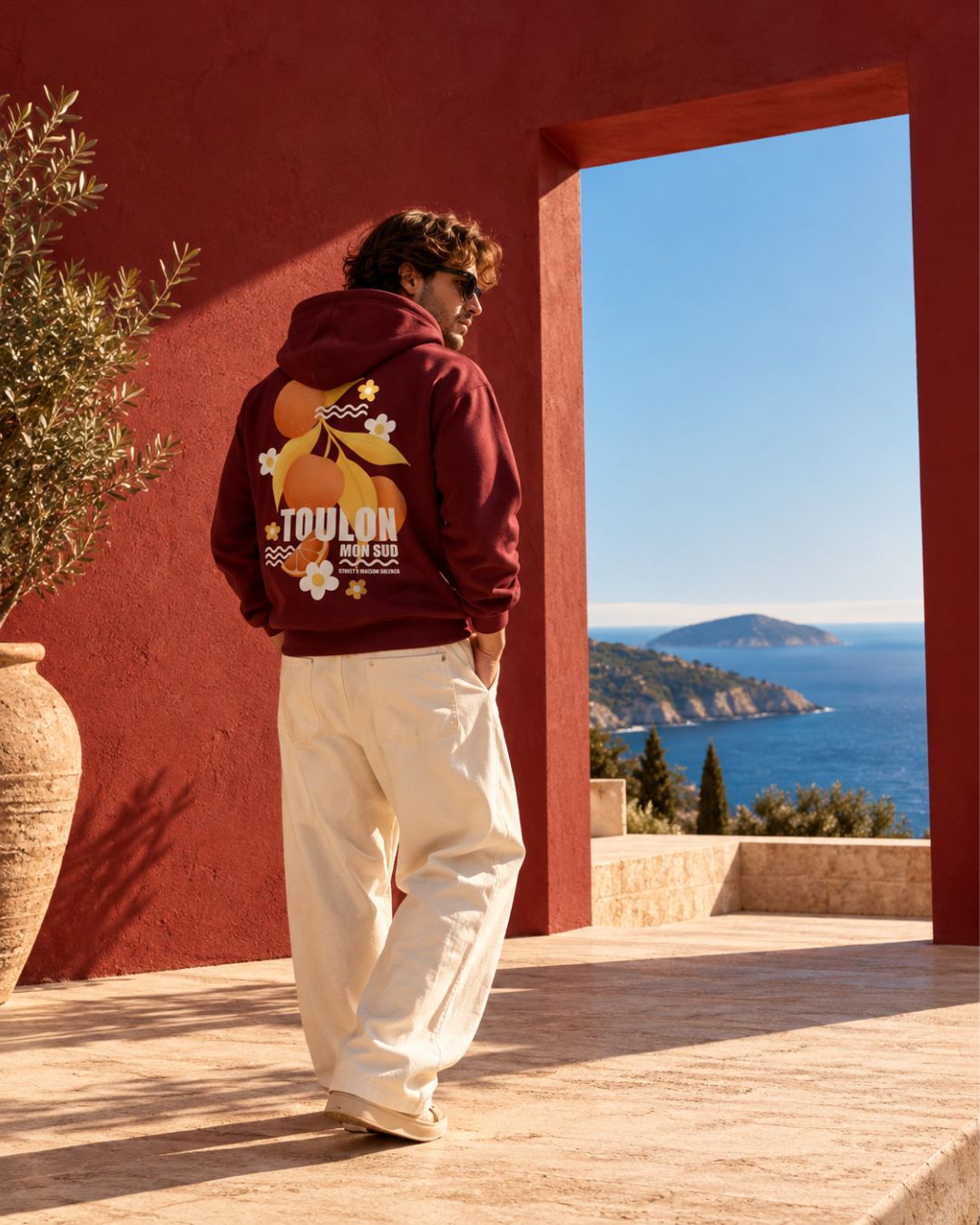 Sweat à capuche unisexe Toulon Mon Sud – Bordeaux