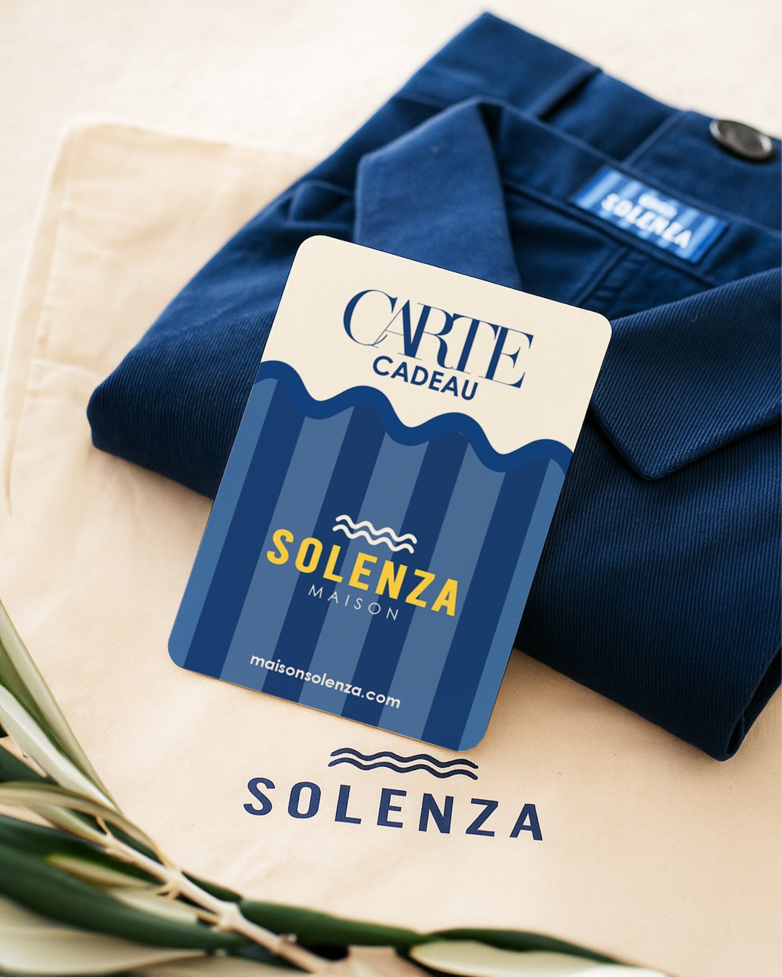 🎁 Carte Cadeau Maison Solenza