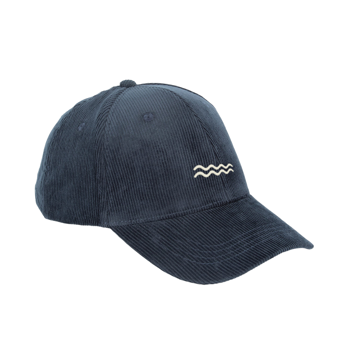 Casquette Velours Bleu Nuit