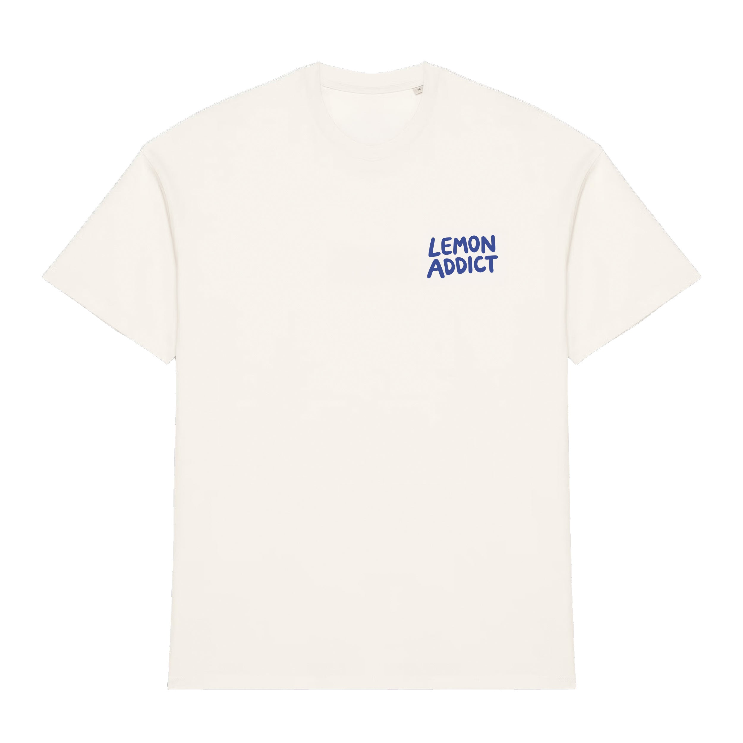 T-shirt Ivoire unisexe Lemon Addict