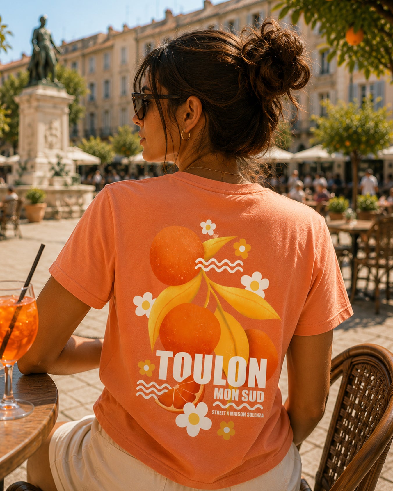 T-shirt Toulon Mon Sud pêche Unisexe