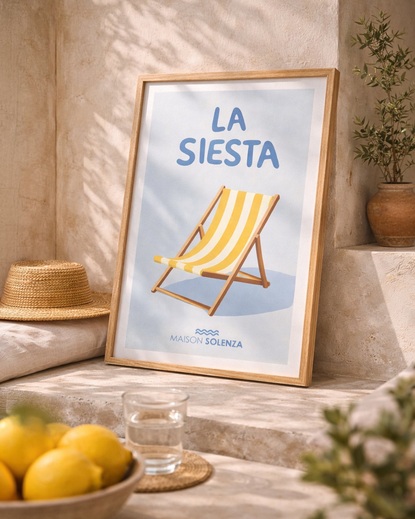 Affiche La Siesta 50x70 cm